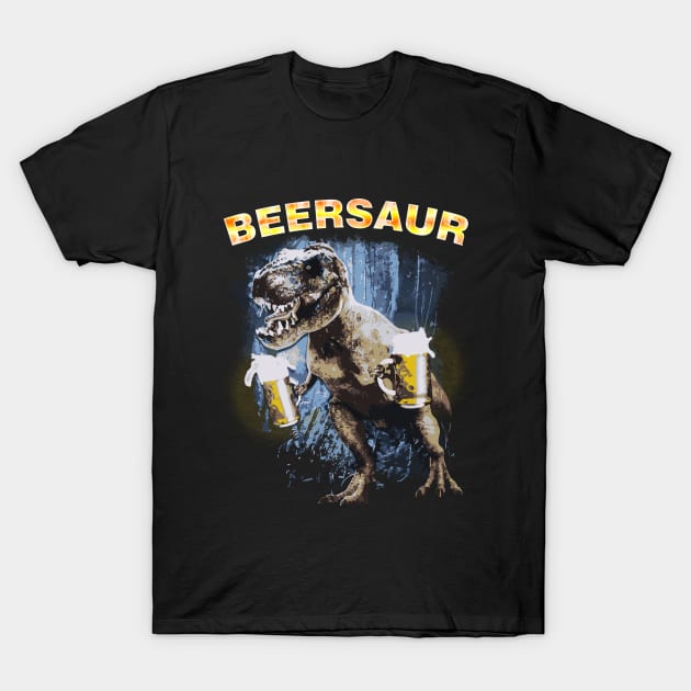 Beersaur T-Shirt by Night9